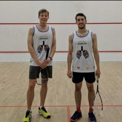 Joe and Matt squash